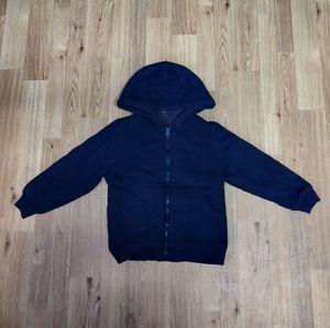 Sherpa lined zip up hoodie size 6-7